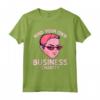Mind Your Own Business - Charity Divertente Filantropo Regalo Maglietta - Ideale per Compleanni, Natale e Altri Eventi Speciali