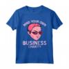 Mind Your Own Business - Charity Divertente Filantropo Regalo Maglietta - Ideale per Compleanni, Natale e Altri Eventi Speciali