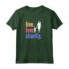 Live Love Charity - Maglietta Filantropo Retrò Felpa con Cappuccio - Regalo per Donatori di Beneficenza - Ideale per Compleanni, Natale e Anniversari