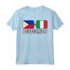 Perfezione Italiana e Filippina - Mix DNA Flag Heritage Maglietta - Regalo di Natale per Chiunque Sia Mezzo Filippino e 1/2 Italiano