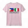 Perfezione Italiana e Filippina - Mix DNA Flag Heritage Maglietta - Regalo di Natale per Chiunque Sia Mezzo Filippino e 1/2 Italiano