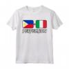 Perfezione Italiana e Filippina - Mix DNA Flag Heritage Maglietta - Regalo di Natale per Chiunque Sia Mezzo Filippino e 1/2 Italiano