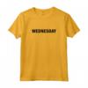 Mercoledì - Maglia Giorno della Settimana Maglietta - Stile Casual e Comodità per Tutti i Giorni