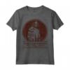 Officially Licensed Big Lebowski Distressed Dude Abides Stamp Maglietta - HapTiger Apparel