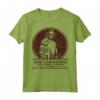 Officially Licensed Big Lebowski Distressed Dude Abides Stamp Maglietta - HapTiger Apparel