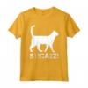 Magliette Uomo Manica Corta Filosofa Di Vita - Sticazzi Maglietta con Scritte Divertenti sui Gatti - Ideale Regalo per Amanti dei Gatti