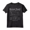 Nerd Vintage Bertrand Russell Logica Algebra Matematica Insegnante Maglietta - Regalo unico per Geek e Appassionati di Scienze - Acquista online per Halloween o Compleanno