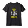 Keep Calm And Radiate - Divertente Maglietta Leggera con Doppia Cucitura - Acquista Online