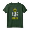 Keep Calm And Radiate - Divertente Maglietta Leggera con Doppia Cucitura - Acquista Online