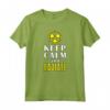 Keep Calm And Radiate - Divertente Maglietta Leggera con Doppia Cucitura - Acquista Online