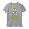 Keep Calm And Radiate - Divertente Maglietta Leggera con Doppia Cucitura - Acquista Online