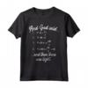 God Said Maxwell Equation Physics Jesus Christian Nerd Gift Maglietta - Perfect Religious Outfit for Devoted Christians and Nerds