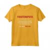 Fisioterapista Lavoro - Maglietta Definizione per Fisioterapisti - Ideale per Regali o Abbigliamento Professionale