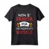 Non è Pancia ma Distanziamento Sociale - Maglietta Uomo Papa Regalo Divertente per Compleanno - Birra e Barbecue
