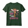 Just A Girl Who Loves Giraffes - Maglietta Regalo di Giraffa - Ideale per Amanti delle Giraffe