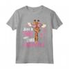 Just A Girl Who Loves Giraffes - Maglietta Regalo di Giraffa - Ideale per Amanti delle Giraffe