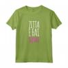 Magliette Divertenti Donna Manica Corta Palestra - Zitta e Fai Squat - T-Shirt Fitness Ironica HapTiger per Donne