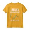 Lucky Trading T-Shirt Stock Trading Capitalista Divertente - Regalo di Natale e Compleanno per Amanti del Trading di Azioni