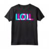 LOL Ridere ad alta voce Divertente Maglietta - Taglio Classico - Ideale come Regalo Divertente