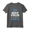 Keep Calm Annuncio Gravidanza Futuro Nonno - T-shirt Divertente Regalo per Nonni 2021 - Ideale per Annunciare la Gravidanza