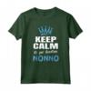 Keep Calm Annuncio Gravidanza Futuro Nonno - T-shirt Divertente Regalo per Nonni 2021 - Ideale per Annunciare la Gravidanza