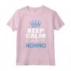 Keep Calm Annuncio Gravidanza Futuro Nonno - T-shirt Divertente Regalo per Nonni 2021 - Ideale per Annunciare la Gravidanza