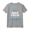 Keep Calm Annuncio Gravidanza Futuro Nonno - T-shirt Divertente Regalo per Nonni 2021 - Ideale per Annunciare la Gravidanza