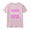 Magliette Donna Manica Corta Faccio Cose Stupide - Tee Shirt con Frasi Ironiche e Scritte Divertenti - Idea Regalo per Compleanni - Marca HapTiger