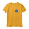 NASA Circle Logo T-Shirt Uomo - Maglia a Manica per Fan dello Spazio - Leggera e alla Moda