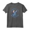 HapTiger Lilo & Stitch I Don't Do Mornings Distressed Stitch Felpa con Cappuccio - Official Vintage Apparel - Buy Online Now