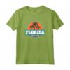 T-shirt Sanibel Island Florida - Maglietta da vacanza con palme al tramonto - Ideale come souvenir