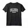 Orlando Florida - Maglietta Stile Universitario Sportivo - Souvenir Vintage della Florida