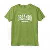 Orlando Florida - Maglietta Stile Universitario Sportivo - Souvenir Vintage della Florida