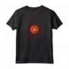 Distintivo del Comando della Flotta Stellare HapTiger Maglietta - Licenza Ufficiale Star Trek - Ideale per Appassionati di Fantascienza