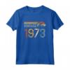 Vintage 1973 Compleanno Uomo - Maglietta Anno 1973 - Regalo Originale per Papà e Mamma del 1973