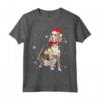 Natale Americano Foxhound Maglietta - Ideale per gli Amanti dei Cani - Leggera e alla Moda