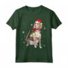 Natale Americano Foxhound Maglietta - Ideale per gli Amanti dei Cani - Leggera e alla Moda
