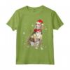 Natale Americano Foxhound Maglietta - Ideale per gli Amanti dei Cani - Leggera e alla Moda