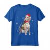 Natale Americano Foxhound Maglietta - Ideale per gli Amanti dei Cani - Leggera e alla Moda