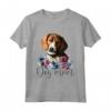 Americano Foxhound Cane Mamma Floreale Maglietta - Ideale Regalo per Mamma Amante degli American Foxhound