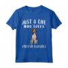 Solo Ragazza Che Ama Cani Foxhound Americano - Maglietta Divertente per Amanti dei Cani - Regalo per Amante dei Cani