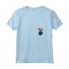 Donna Foxhound Americano Carino Pocket Dog Design - Maglietta Proprietario con Collo a V - Personalizzazione Disponibile