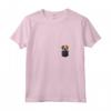 Donna Foxhound Americano Carino Pocket Dog Design - Maglietta Proprietario con Collo a V - Personalizzazione Disponibile