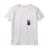 Donna Foxhound Americano Carino Pocket Dog Design - Maglietta Proprietario con Collo a V - Personalizzazione Disponibile