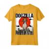 Divertente Vintage Giapponese Dogzilla Americano Foxhound Maglietta - Regalo per Amanti dei Cani - Design Animali Domestici