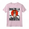 Divertente Vintage Giapponese Dogzilla Americano Foxhound Maglietta - Regalo per Amanti dei Cani - Design Animali Domestici