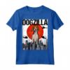 Divertente Vintage Giapponese Dogzilla Americano Foxhound Maglietta - Regalo per Amanti dei Cani - Design Animali Domestici