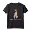 Americano Foxhound Crazy Dog Lover Maglietta - Regalo Divertente per Amanti dei Cani - Ideale per Amici e Familiari