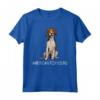 Americano Foxhound Crazy Dog Lover Maglietta - Regalo Divertente per Amanti dei Cani - Ideale per Amici e Familiari