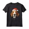 Cane Foxhound americano Divertente Woofy Natale - Maglietta Design Semplice per Amanti - Ideale Regalo di Natale